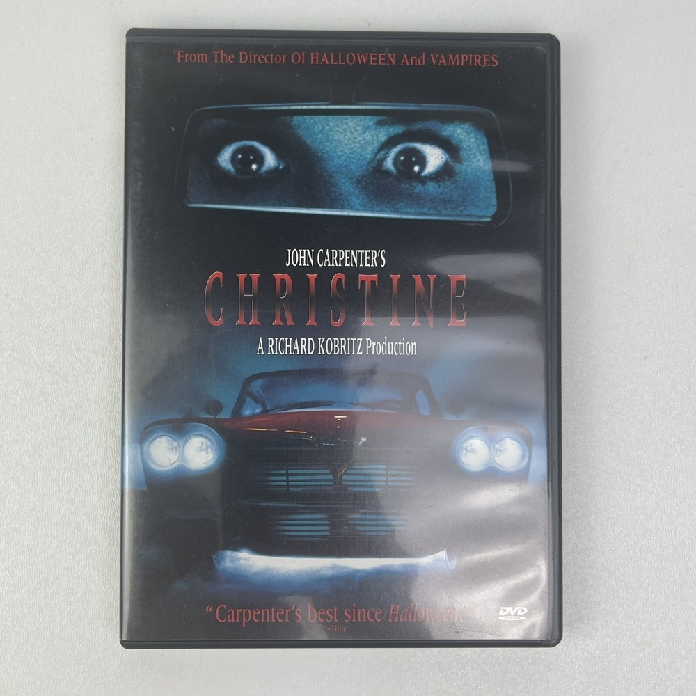 Christine DVD 1983 Keith Gordon John Carpenter Columbia Horror Rated R